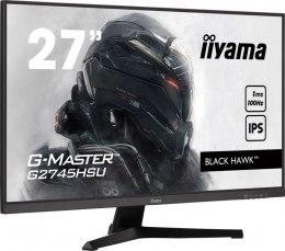 IIYAMA Monitor 27 cali G2745HSU-B2 IPS,FHD,100Hz,1ms,2xUSB,300cd