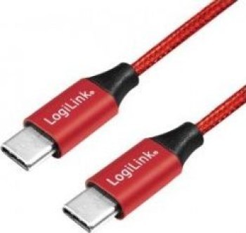 LogiLink USB-C 1.0m czerwony