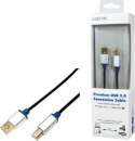 LogiLink USB-B 2.0m czarny