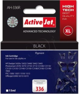 Tusz Activejet AH-336R (zamiennik HP 336 C9362EE; Premium; 15 ml; czarny)