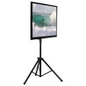 Techly ICA-TR17T2 uchwyt do tablic informacyjnych 152,4 cm (60") Czarny