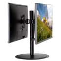 Techly ICA-LCD 402 uchwyt / stojak do monitorów 81,3 cm (32") Biurko Czarny