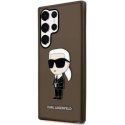 KARL LAGERFELD KLHCS23LHNIKTCK S23 ULTRA S918 CZARNY/BLACK HARDCASE IKONIK KARL LAGERFELD