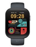 Kumi Smartwatch U6 1.96 cala 300 mAh Czarny