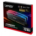 Lexar Pamięć DDR5 ARES RGB Black 32GB(2*16GB)/6000 CL28