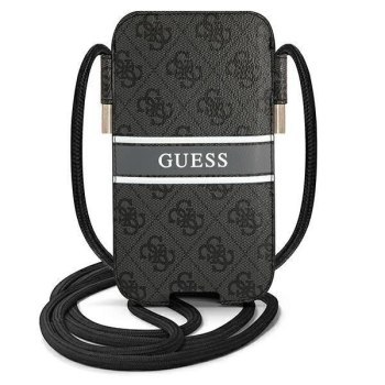 GUESS TOREBKA GUPHM4GDGR 6,1" SZARY/GREY HARDCASE 4G STRIPE