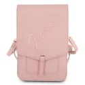 GUESS TOREBKA GUWBRSAVSPI RÓŻOWY /PINK SAFFIANO SCRIPT