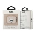 Karl Lagerfeld Choupette Head Glitter do AirPods 3 (złoty)