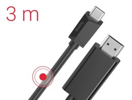 Hama Kabel USB-C HDMI 4k 3m