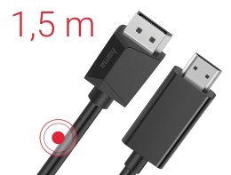 Hama Kabel displayport HDMI 4k 1,5m