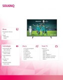 Hisense Telewizor MINI-LED ULED 50 cali 50U6NQ