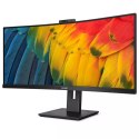 Philips Monitor 34 cale 34B1U5600CH Curved VA HDMI DP USB-C HAS Kamera Głośniki