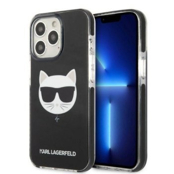 KARL LAGERFELD KLHCP13XTPECK IPHONE 13 PRO MAX 6,7" HARDCASE CZARNY/BLACK CHOUPETTE HEAD