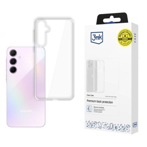 3MK Etui Clear Case Samsung A55 5G A556 Przezroczyste