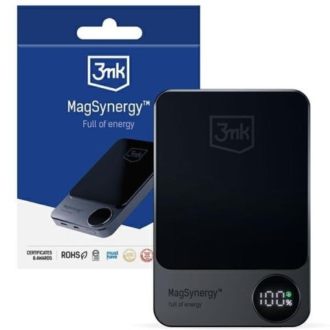 3MK Powerbank MagSynergy 10000mAh MagSafe ładowanie bezprzewodowe