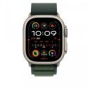 Apple Opaska Alpine w kolorze ciemnozielonym do koperty 49 mm - rozmiar M - elementy z tytanu w kolorze naturalnym