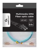 Gembird Kabel światłowodowy wielomodowy duplex OM4 50/125,LC/LC,30m