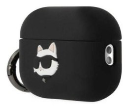 Karl Lagerfeld Silicone NFT Choupette Head 3D - Etui AirPods Pro 2 (czarny)