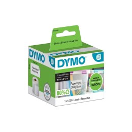 Zestaw etykiet DYMO 32x57mm biały 1000szt. S0722540