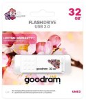 GOODRAM Pendrive UME2 32GB USB 2.0 Spring White