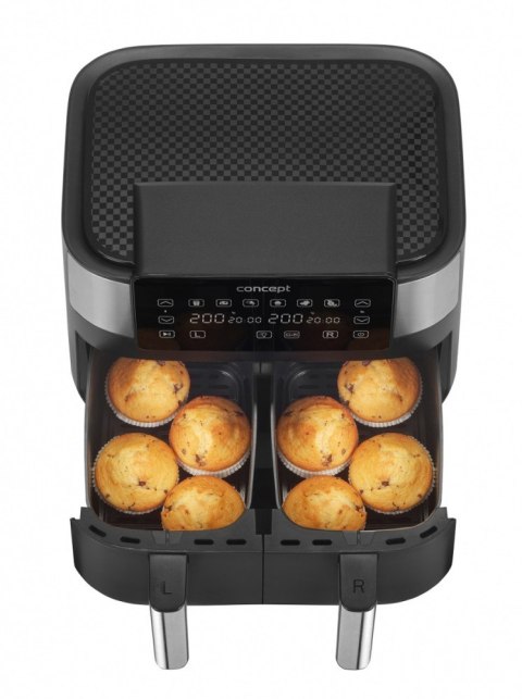 Concept Frytkownica beztłuszczowa Air Fryer Double 8l FR8000