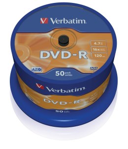 Płyta DVD Verbatim 43548 (4,7GB; 16x; 50szt.; Cake)