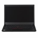 LENOVO ThinkPad T490 i7-8665U 16GB 512GB SSD 14" FHD Win11pro + zasilacz UŻYWANY