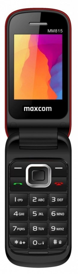 Maxcom Telefon MM 815 dual sim Czerwony