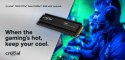 Crucial Dysk T500 1TB M.2 NVMe 2280 PCIe40 7300/6800 Radiator