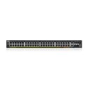 Zyxel Przełącznik zarządzalny XGS2220-54HP-EU0101F L3 600W PoE, 40xPoE+/10xPoE++, 48x1G RJ45 2x10mG RJ45, 4x10G SFP+