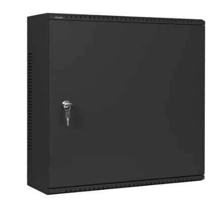 Lanberg Szafa instalacyjna rack wisząca 19 cali 6U+3U 540x200 niskoprofilowa (złożona) czarna