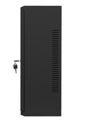 Lanberg Szafa instalacyjna rack wisząca 19 cali 6U+3U 540x200 niskoprofilowa (złożona) czarna