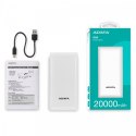 Adata Powerbank C20 20000mAh USB-C biały