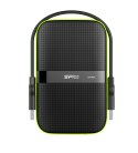 Dysk zewnętrzny HDD Silicon Power Armor A60 (1TB; 2.5"; USB 3.2; 5400 obr/min; Green-Black; SP010TBPHDA60S3K)