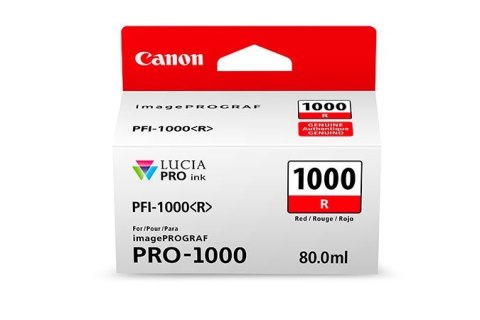 Canon PFI-1000 RED NON-BLISTER 0554C001