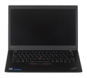 LENOVO ThinkPad T470 i5-6300U 8GB 256GB SSD 14" FHD (US QWERTY) Win10pro + zasilacz UŻYWANY