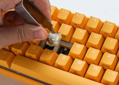 Ducky One 3 Mini Yellow klawiatura Gaming USB QWERTY US English Żółty