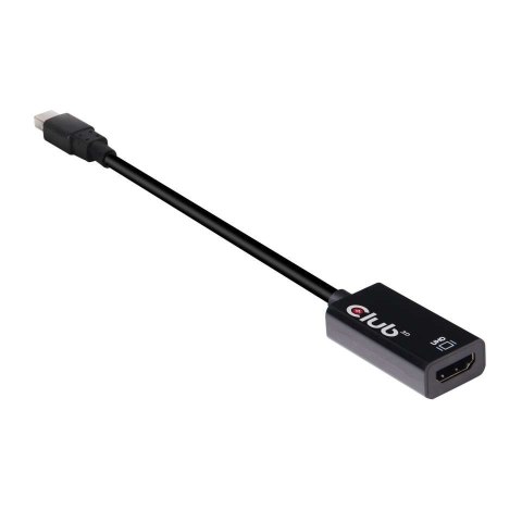 CLUB 3D CAC-1180 Mini DisplayPort 1.4 to HDMI 2.0b HDR Active Adapter