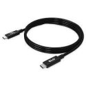 CLUB3D CAC-1576 kabel USB USB4 Gen 3x2 1 m USB C Czarny