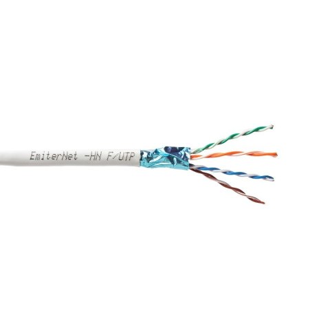 Kabel Emiter Net FTP (F/UTP) kat.5e 350MHz, drut 4x2x24 AWG, PVC