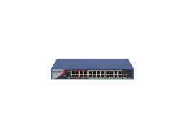 Hikvision Digital Technology DS-3E0326P-E/M(B) łącza sieciowe L2 Fast Ethernet (10/100) Obsługa PoE Szary