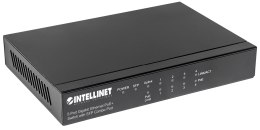 Intellinet 561174 łącza sieciowe Gigabit Ethernet (10/100/1000) Obsługa PoE Czarny