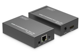 Przedłużacz/Extender HDMI 1080p 60Hz 120m po skrętce kat.6 HDCP 1.3 IR (zestaw)