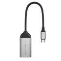 HYPER HD-H8K USB Type-C HDMI Stal nierdzewna