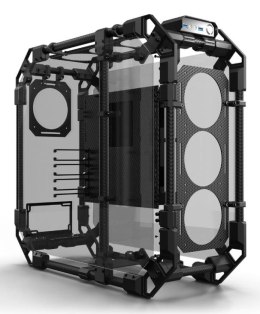 Alphacool Apex Skeleton Full Tower Czarny, Węgiel