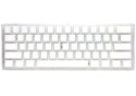 Ducky One 3 Aura White Mini Kailh Jel US klawiatura Gaming USB QWERTY Amerykański międzynarodowy Biały