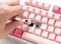 Klawiatura gamingowa Ducky One 3 TKL Gaming USB QWERTZ Niemiecki Różowa