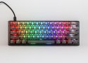 Klawiatura gamingowa Ducky One 3 Aura Black Mini Gaming, RGB LED - MX-Silent-Red