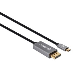 Kabel USB 2.0 USB-C na DisplayPort 8K*60Hz M/M 2m