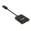 CLUB 3D CSV-7200 rozgałęziacz telewizyjny DisplayPort 2x DisplayPort